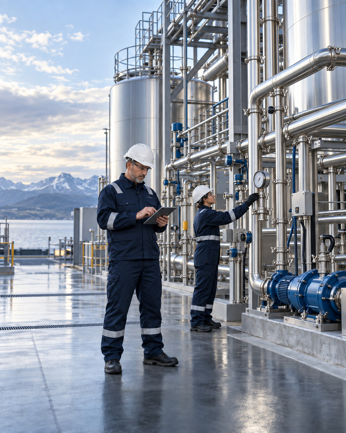 Illustrative commissioning and mechanical completion activities